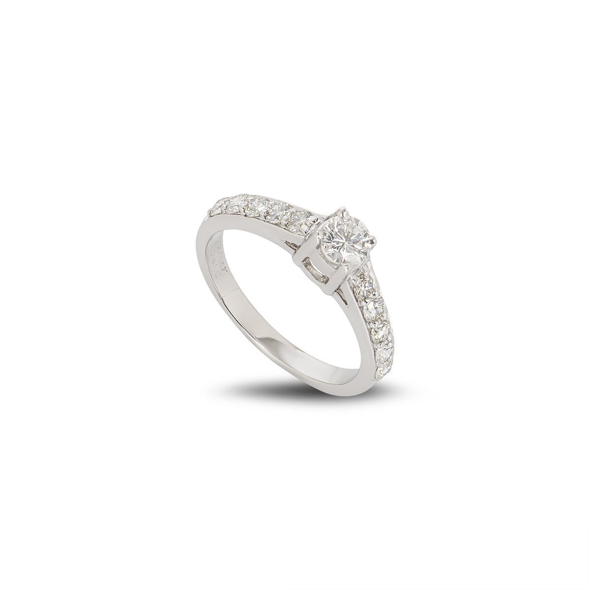 White Gold Diamond Ring 0.31ct G/VS1